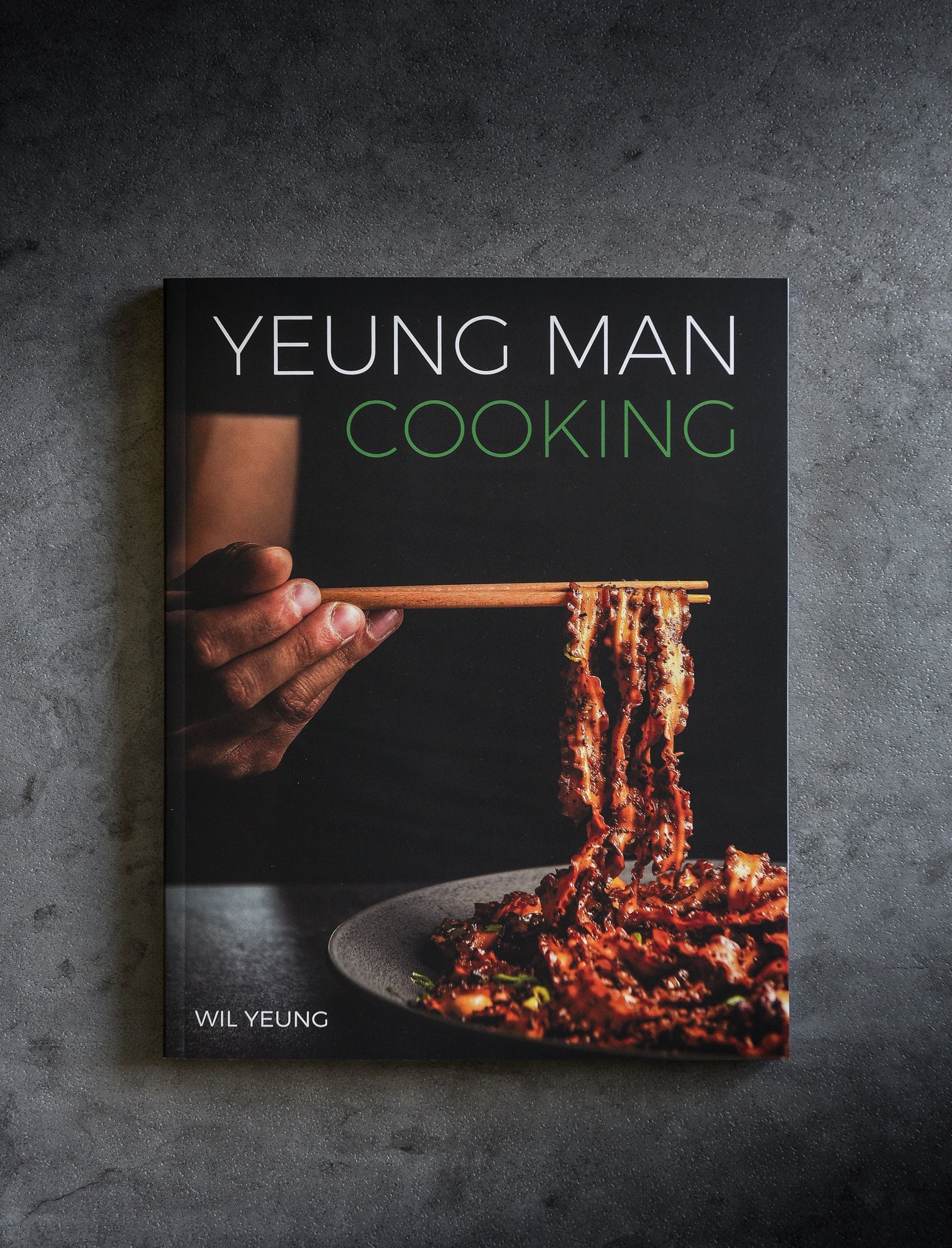 SIGNED PRINT BOOK - YEUNG MAN COOKING